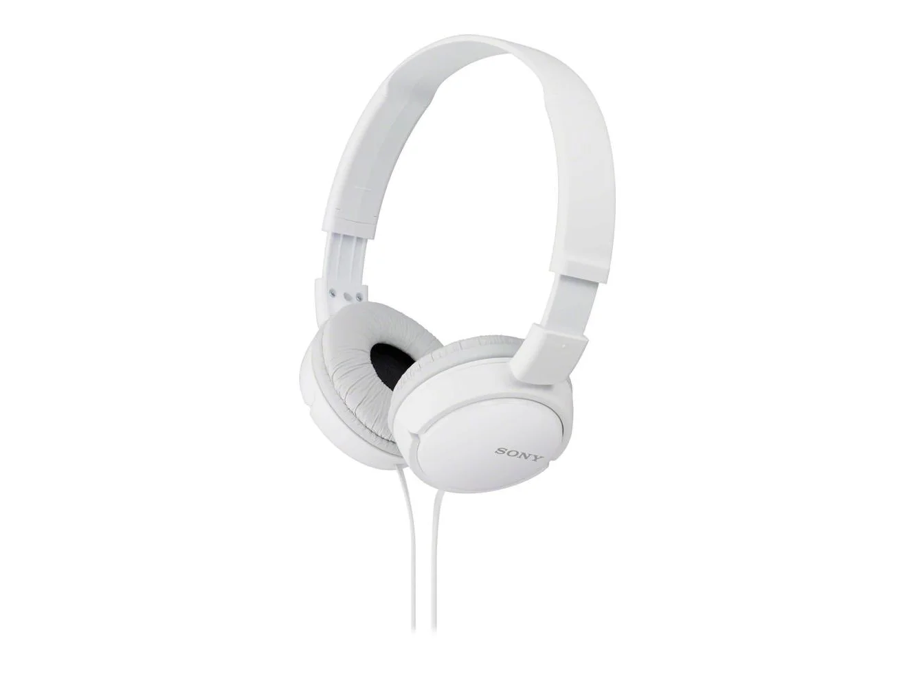 **Sony - ZX Series Wired On-Ear Headphones - White**