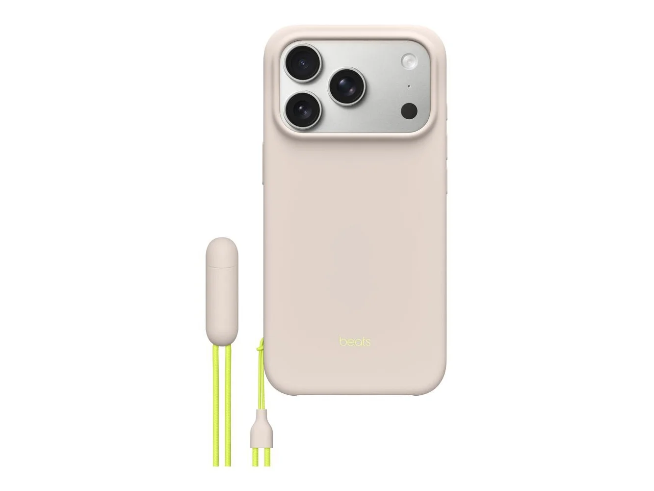 **Beats - iPhone 17 Pro Kickstand Case with MagSafe and Camera Control - Lime Stone**