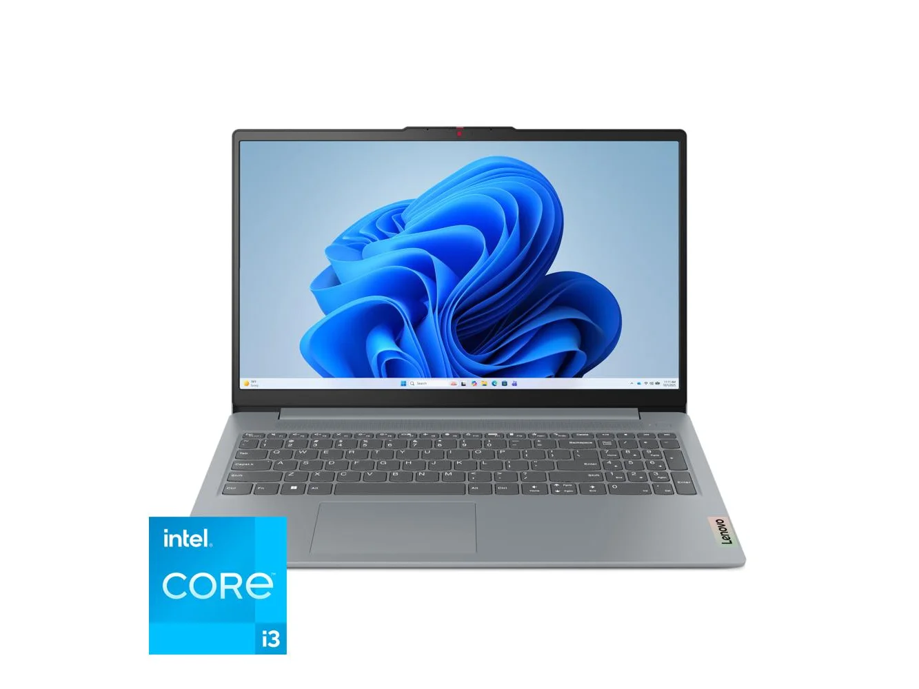 **Lenovo - IdeaPad Slim 3i 15.6" Full HD Laptop - Intel Core i3-N305 2023 - 8GB Memory - 128GB UFS - Arctic Grey**