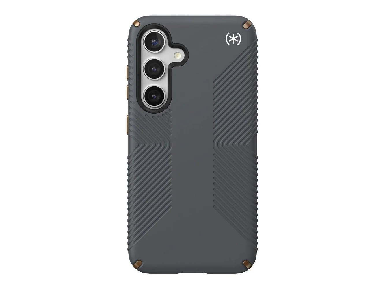 **Speck - Presidio2 Grip Case for Samsung Galaxy S24 - Charcoal Gray**