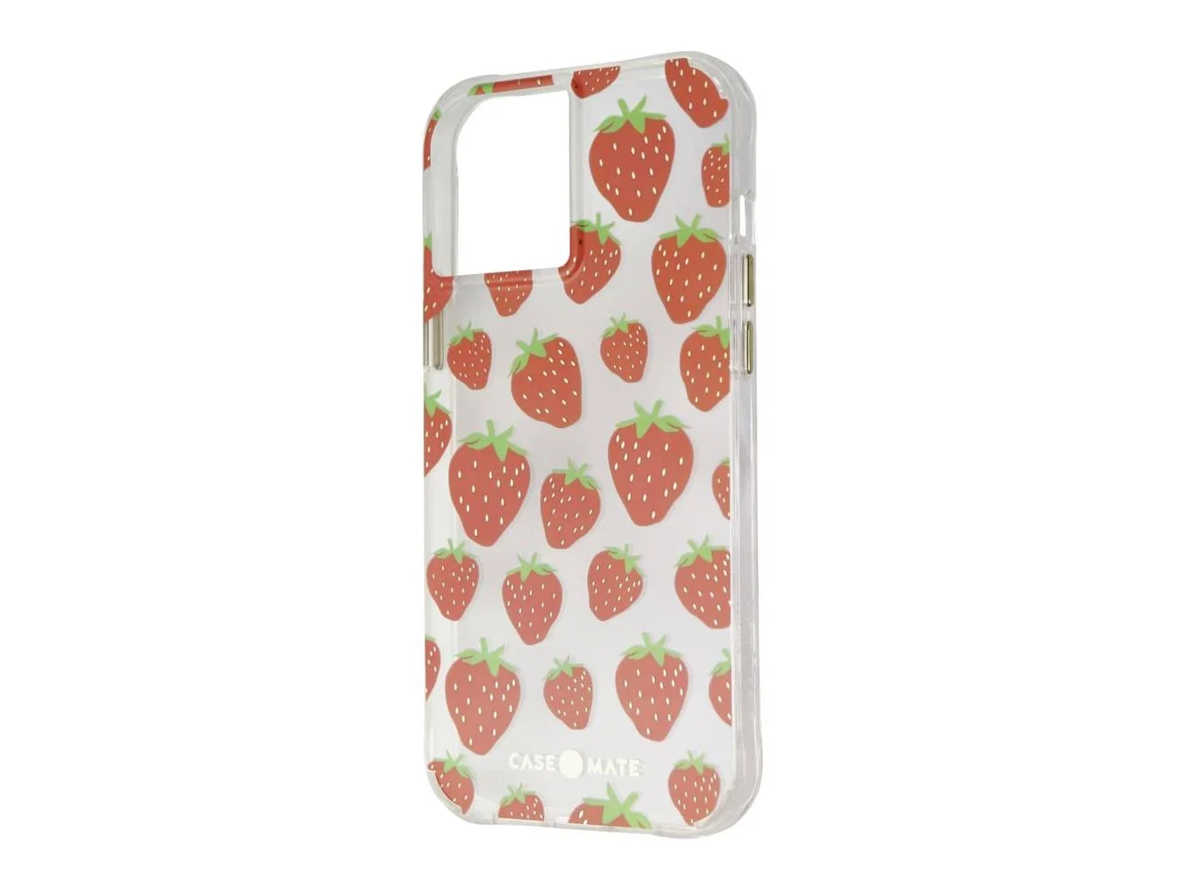 **Case-Mate - Tough Prints Series Case for Apple iPhone 12 Pro Max - Strawberry Jam - Multicolor**