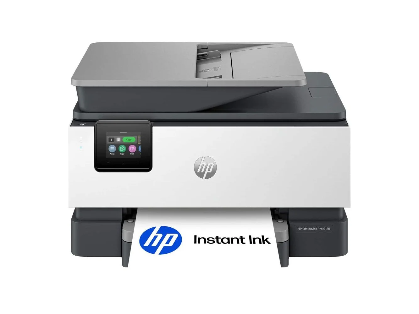 **HP - OfficeJet Pro 9125 Wireless All-in-One Inkjet Printer, Scanner, Copier, AI-Enabled with 3 Months of Instant Ink - White**