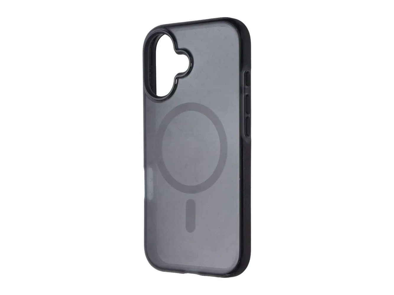 **Tech21 - EvoCheck Series Case for MagSafe for Apple iPhone 16 - Smokey Charcoal - Black**