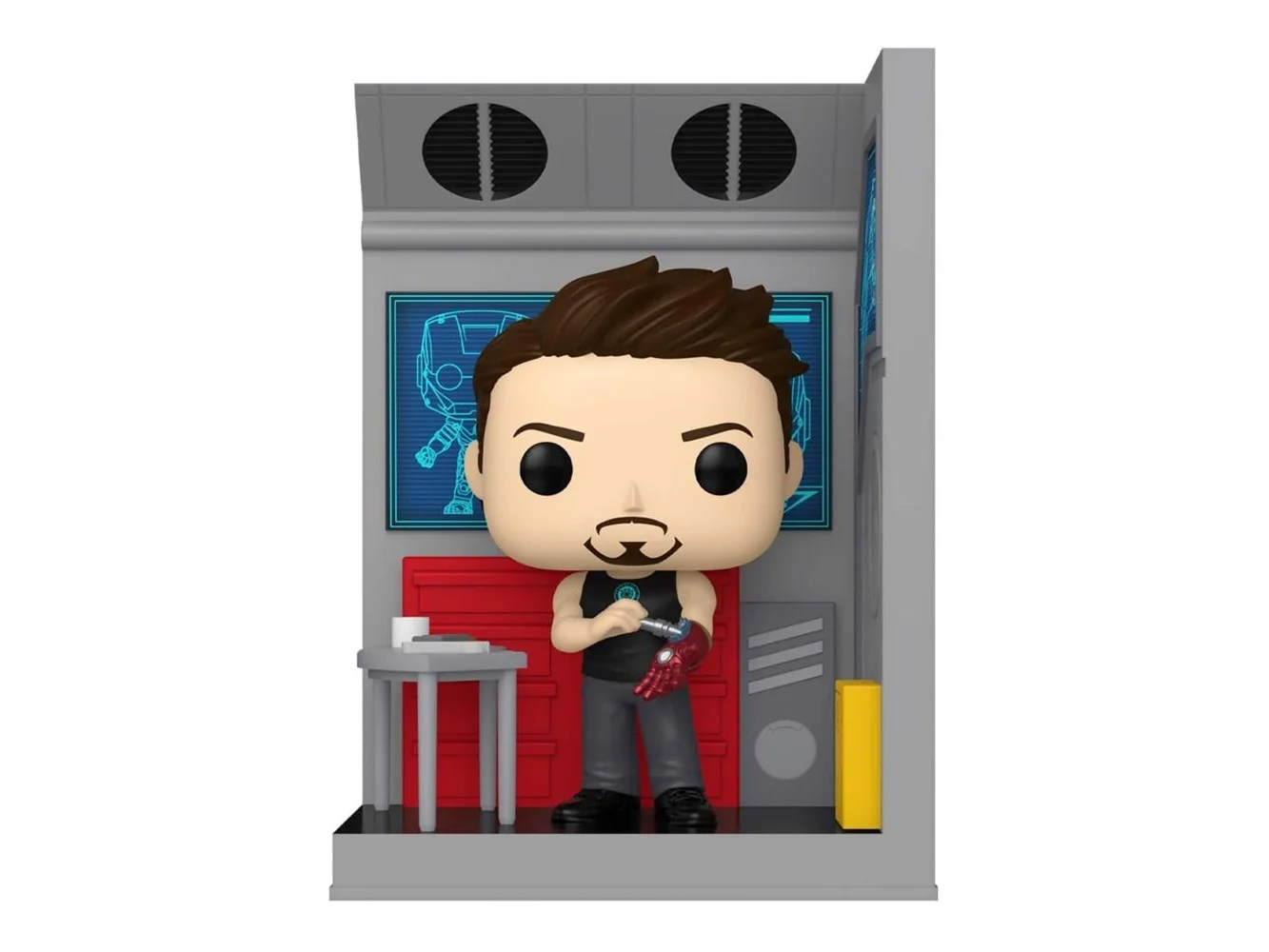 **Funko - POP! Nooks: Marvel - Tony Stark in His Workshop - COLLECTIBLES - Multicolor**