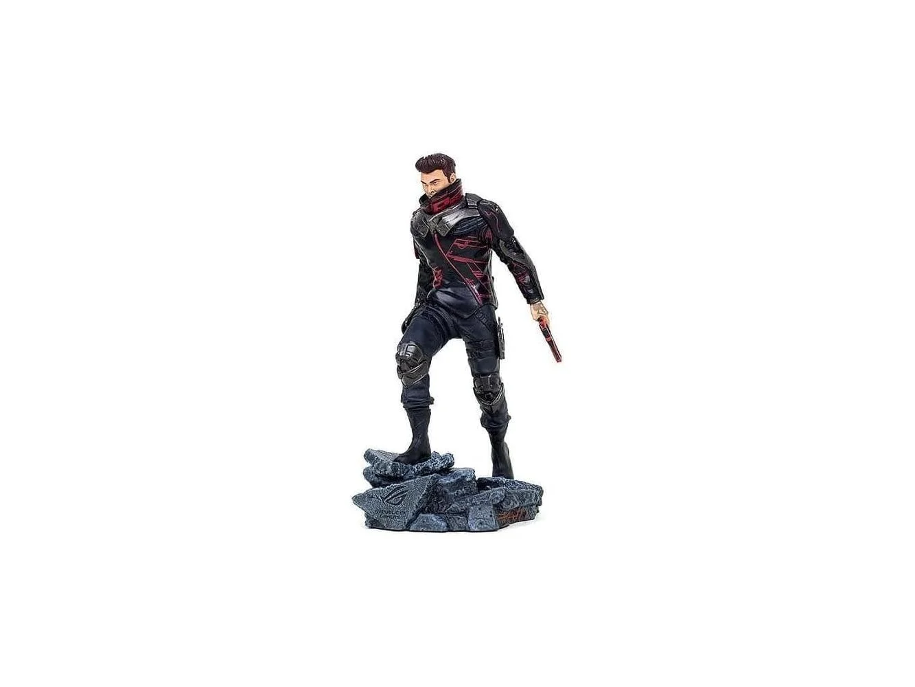 **ASUS - ROG Horsem4n 6" Figurine - Black / Multi-color**