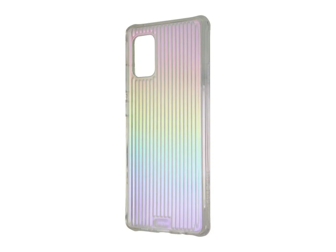 **Case-Mate - Tough Groove Hard Case for Samsung Galaxy A71 5G UW - Iridescent - Multicolor**