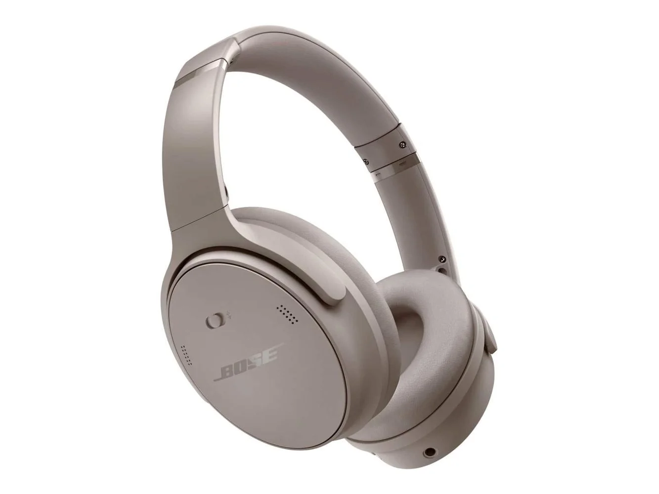 **Bose - QuietComfort Wireless Noise Cancelling Over-the-Ear Bluetooth Headphones - Sandstone**