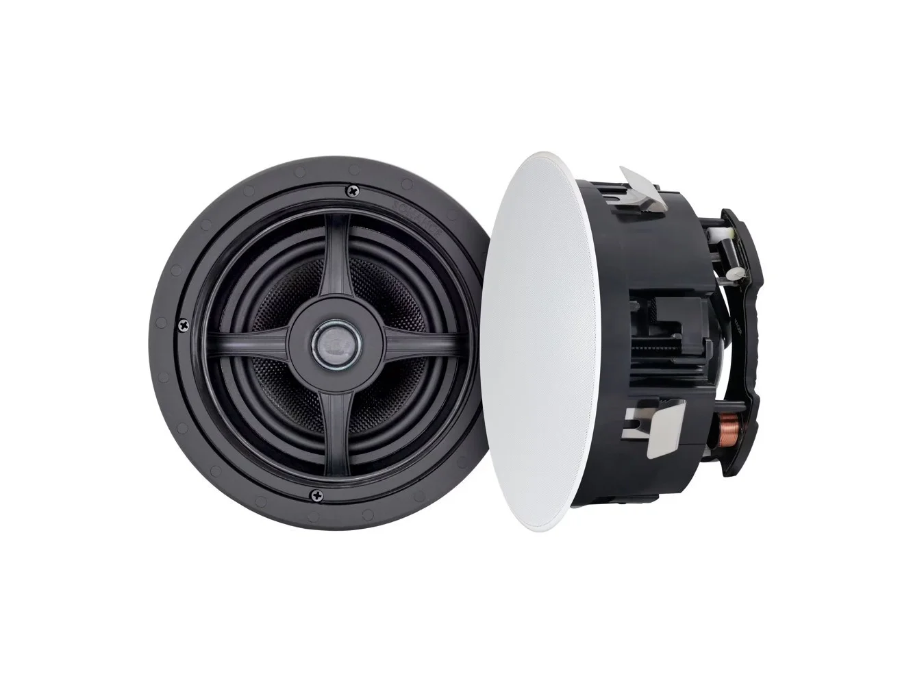 **Sonance - MAG6R - Mag Series 6-1/2" 2-Way In Ceiling Speakers (Pair) - Paintable White**