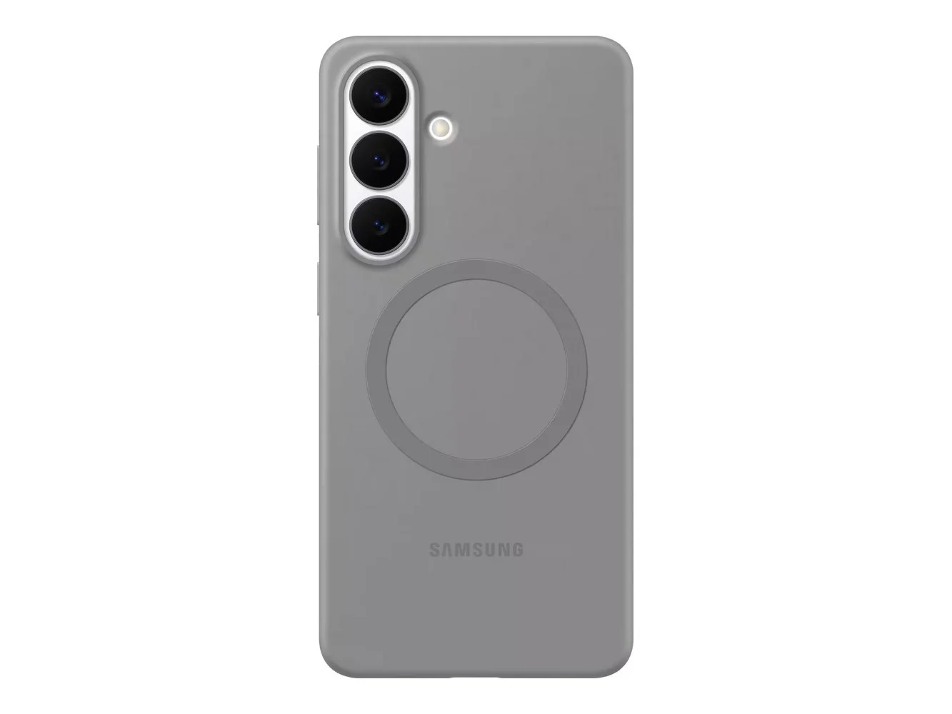 **Samsung - Galaxy S26+ Silicone Magnet Case - Gray**