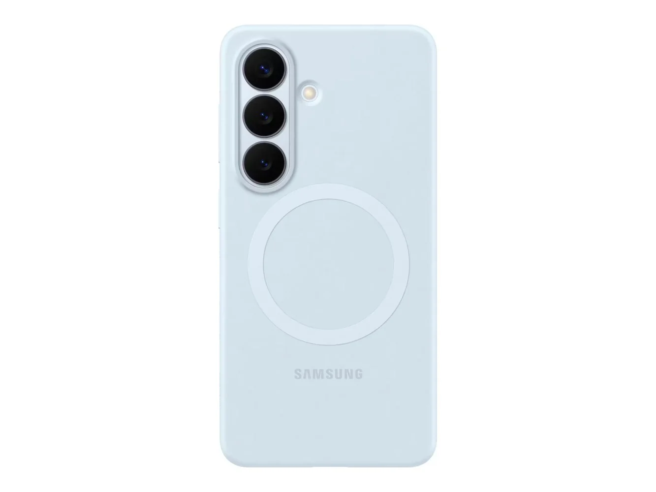 **Samsung - Galaxy S26 Silicone Magnet Case - Light Blue**