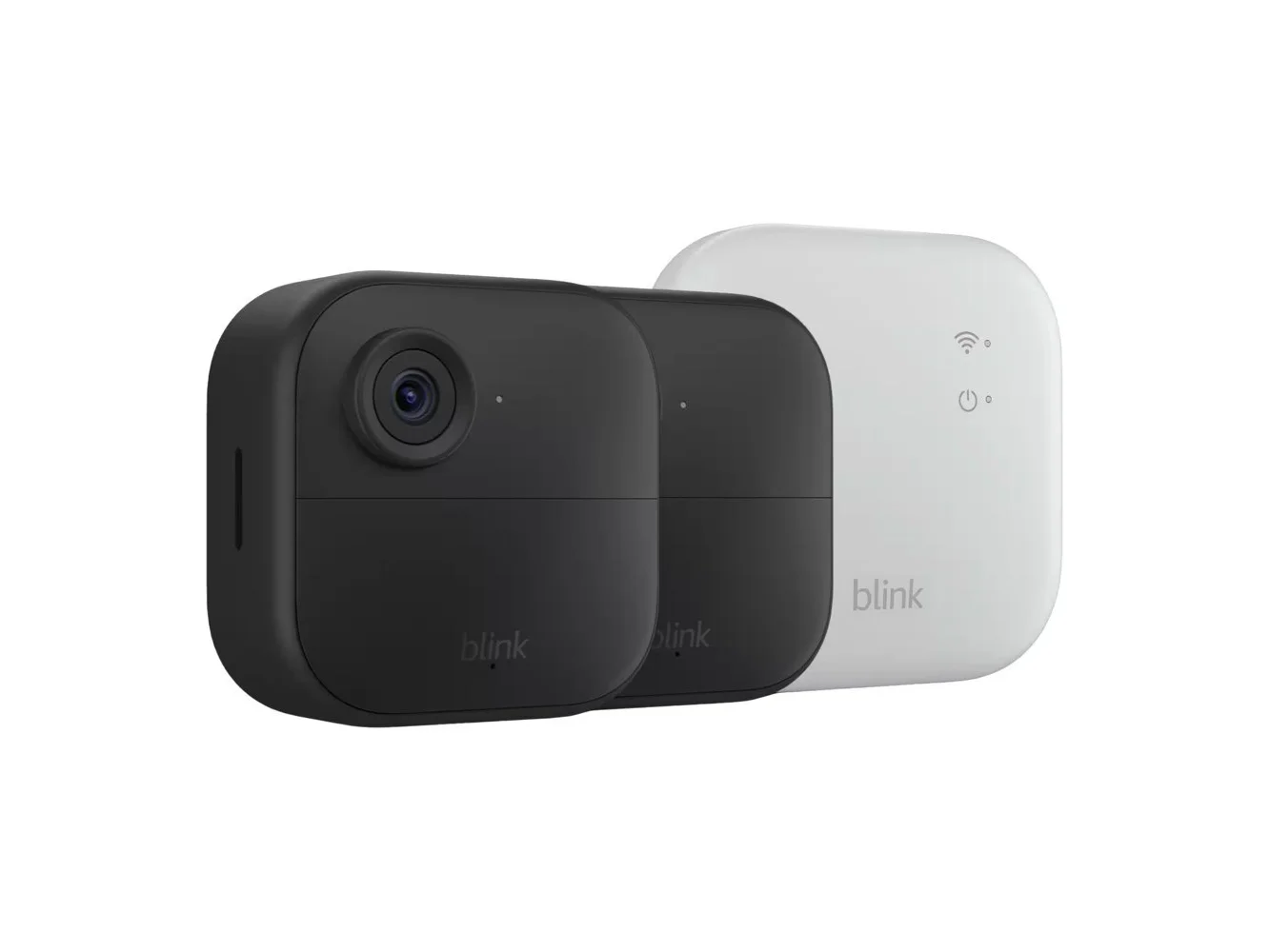 **Blink - Outdoor 4 XR — Wireless security camera with extended range, up to 400 feet. Sync Module XR included — 2 Cameras - Black**