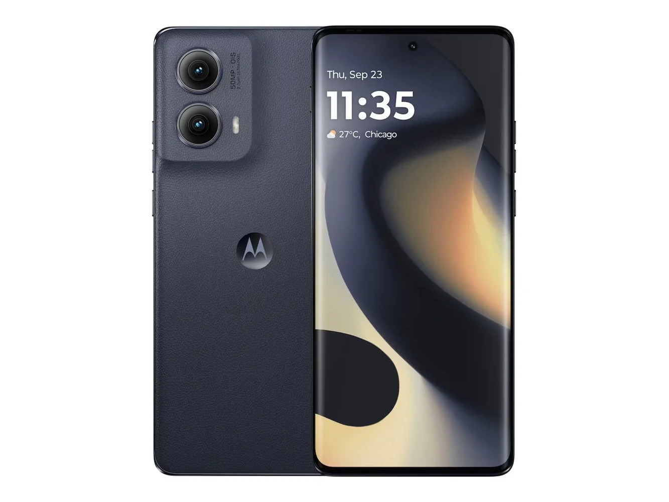 **Motorola - edge 2024 256GB (Unlocked) - Midnight Blue**
