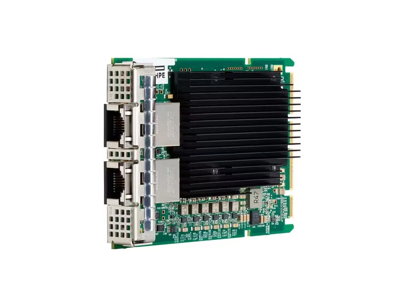 **HP - HPE Broadcom BCM57416 Ethernet 10Gb 2-port BASE-T OCP3 Adapter for HPE - PCI Express 3.0 x8 - 2 Port(s) - 2 - Twisted - Black**