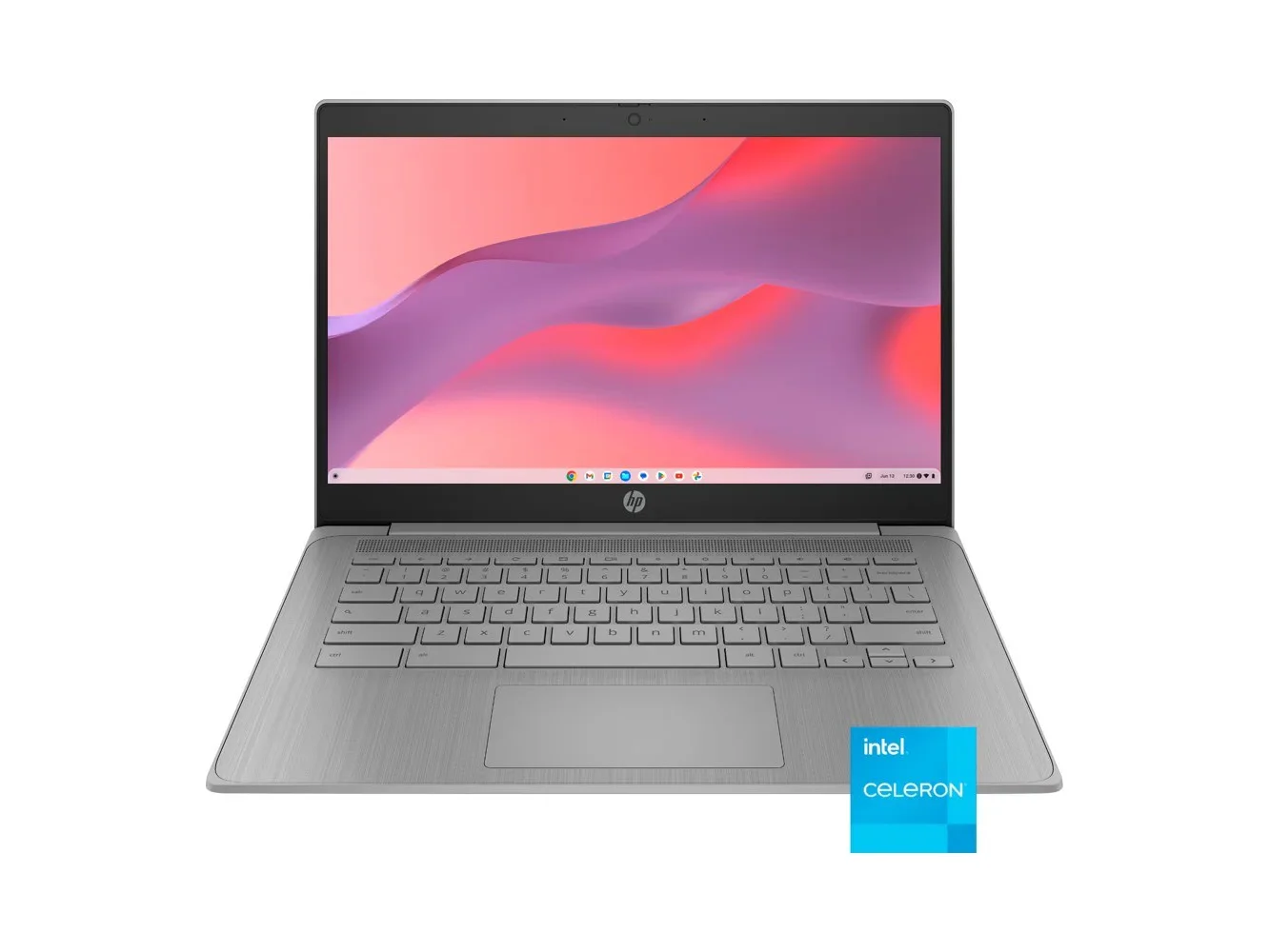 **HP - 14" Chromebook - Intel Celeron N4500 2021 - 4GB Memory - 64GB eMMC - Modern Grey**