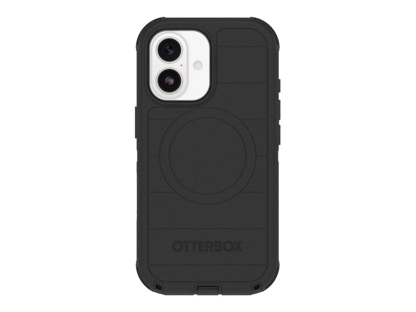 **OtterBox - Defender Series Pro Hard Shell for Apple iPhone 17 - Black**