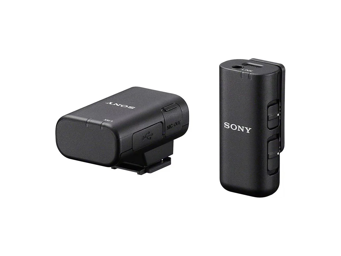**Sony - ECMW3S Single-channel Wireless Omnidirectional Microphone - Black**