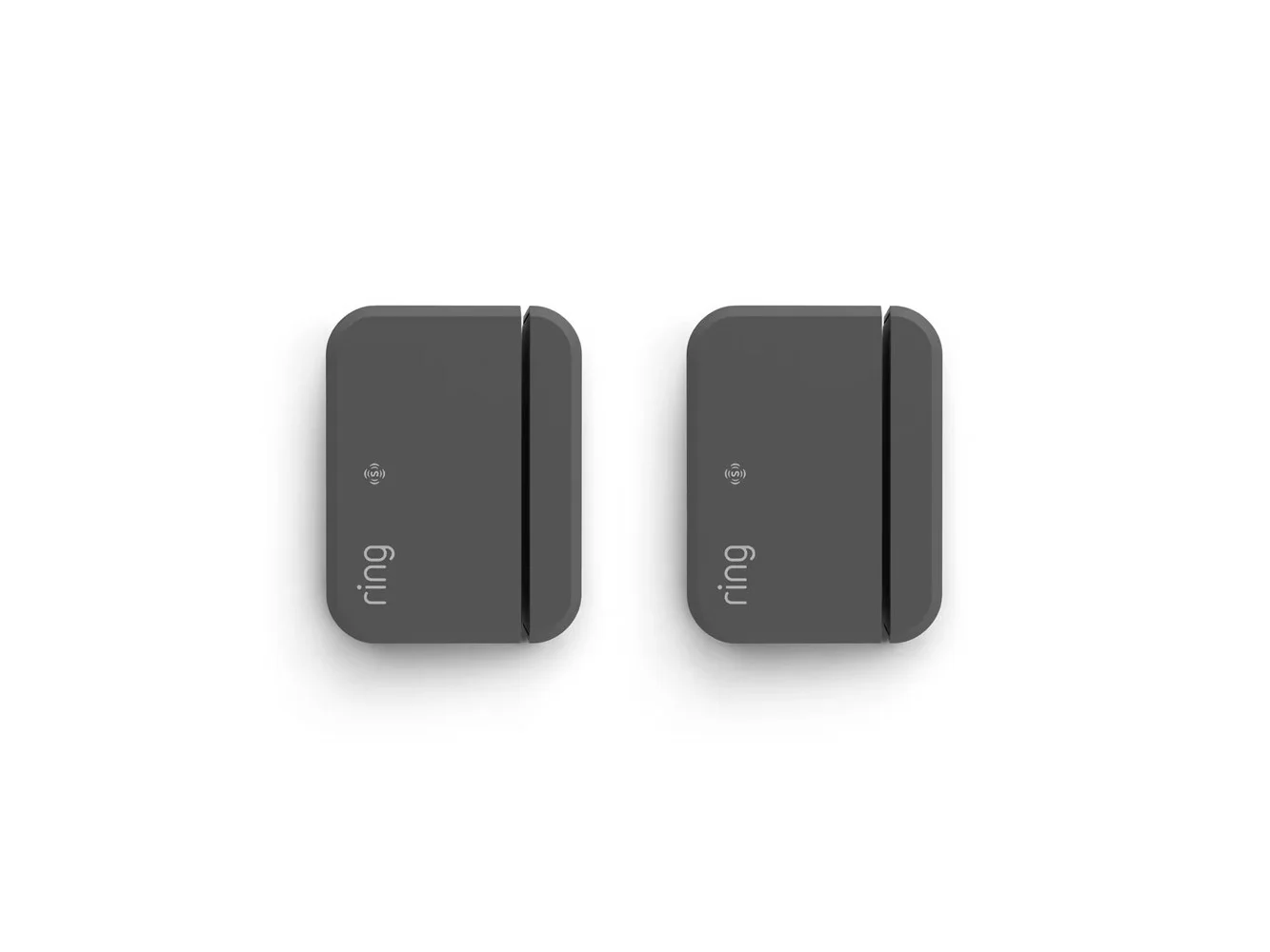 **Ring - Outside Door Sensor (Newest Model) – Amazon Sidewalk, no hub needed, Pro Monitoring (sold separately), 2pk - Gray**