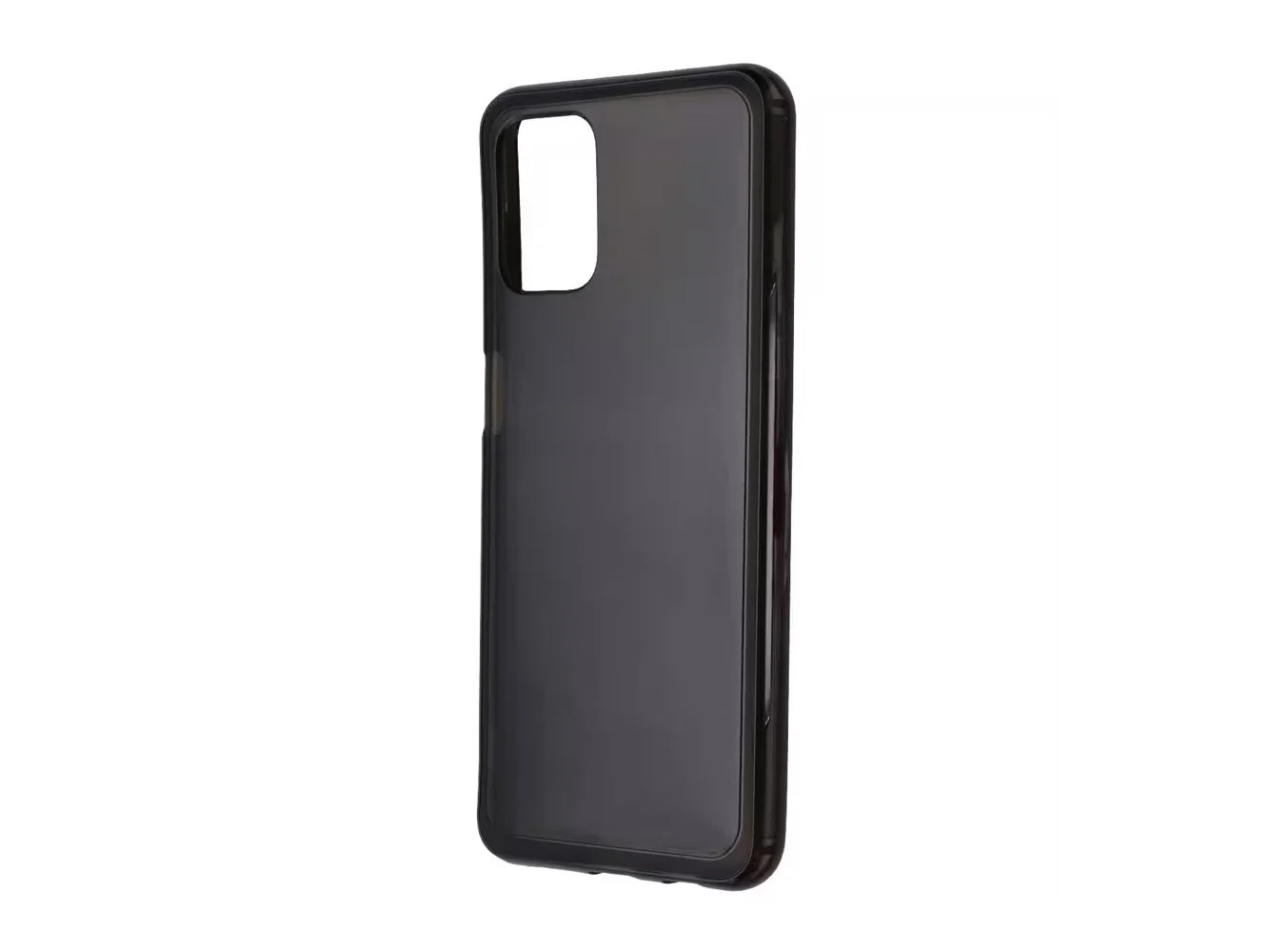 **Samsung - Soft Clear Cover for Galaxy A12 Smartphones - (EF-QA125TBEVZW) - Black**