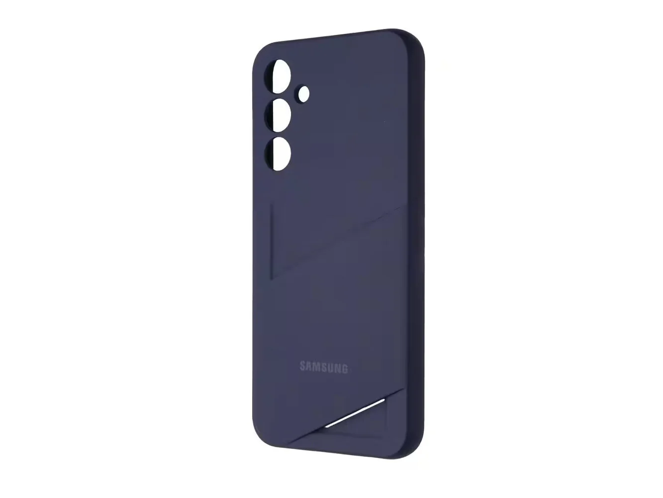 **Samsung - Official Card Slot Case for Galaxy A25 5G - Black - Blue**