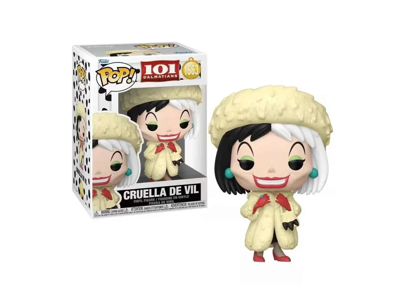 **Funko - 101 Dalmations: Cruella De Vil - Multicolor**