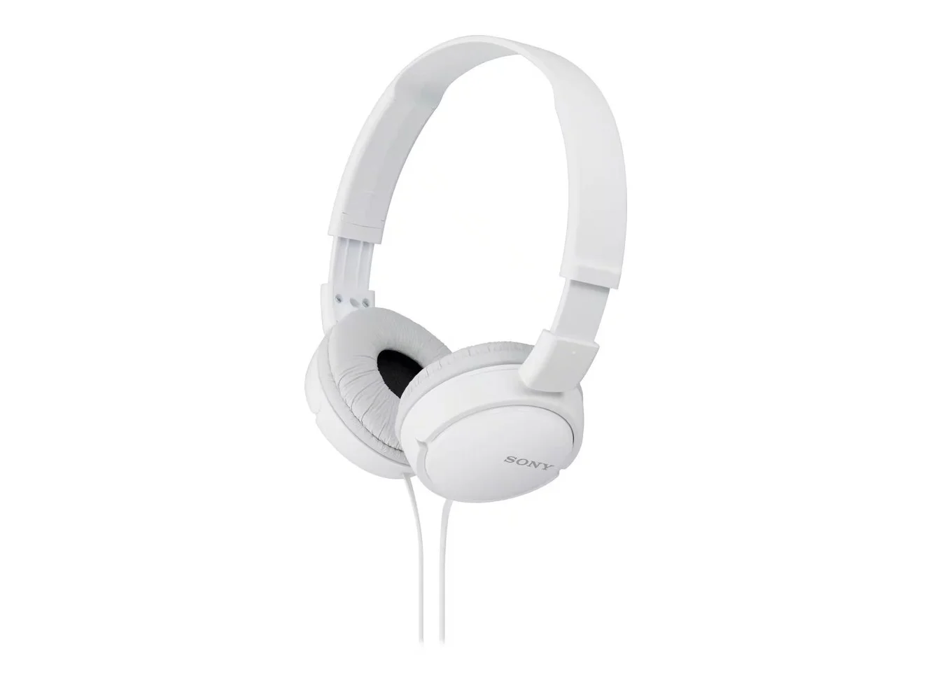 **Sony - ZX Series Wired On-Ear Headphones - White**