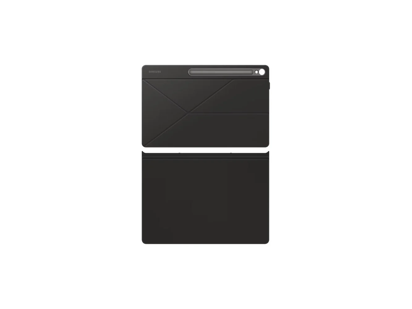 **Samsung - Galaxy Tab S10 FE+ Smart Book Cover - Black**