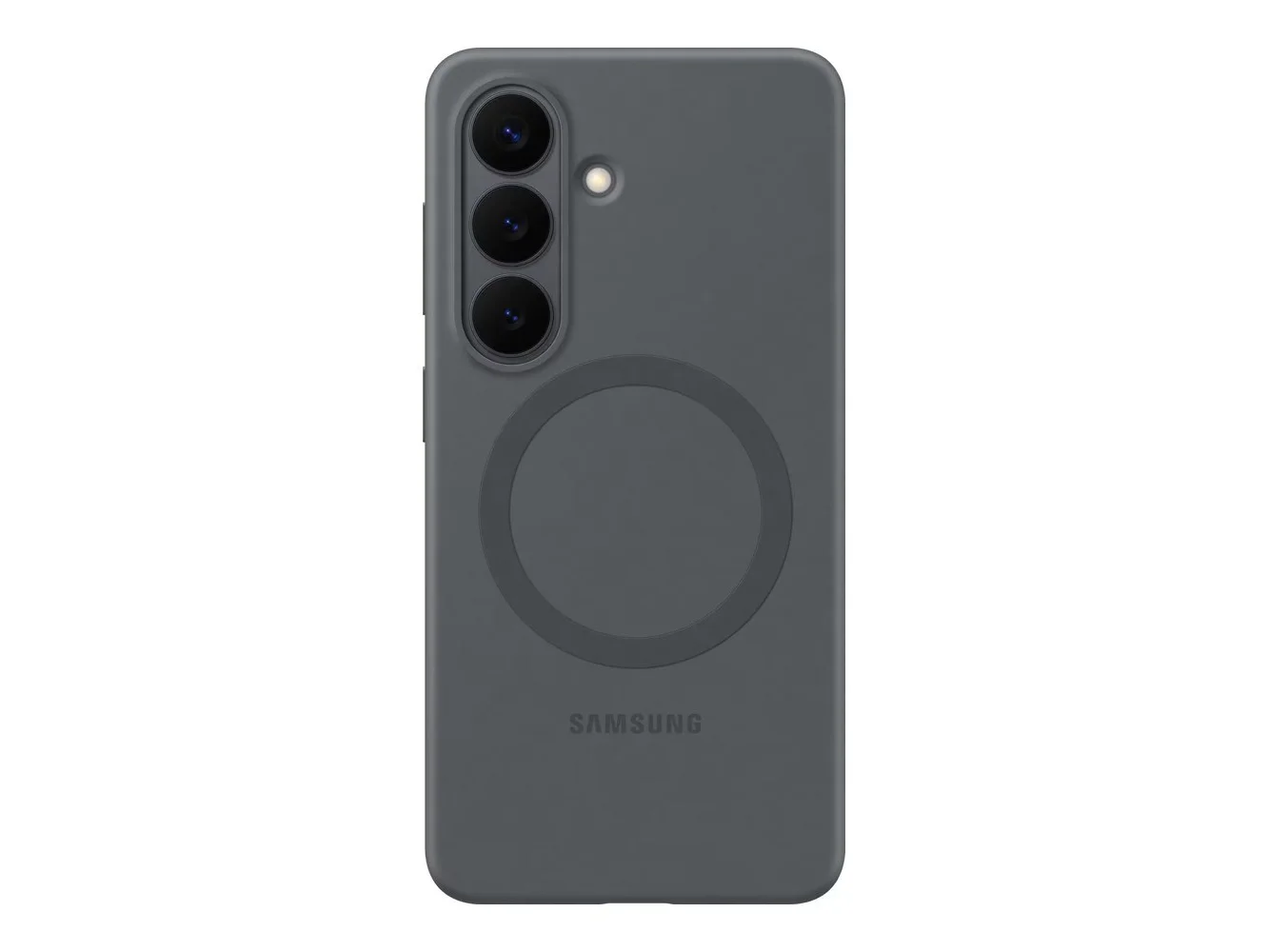 **Samsung - Galaxy S26 Silicone Magnet Case - Black**