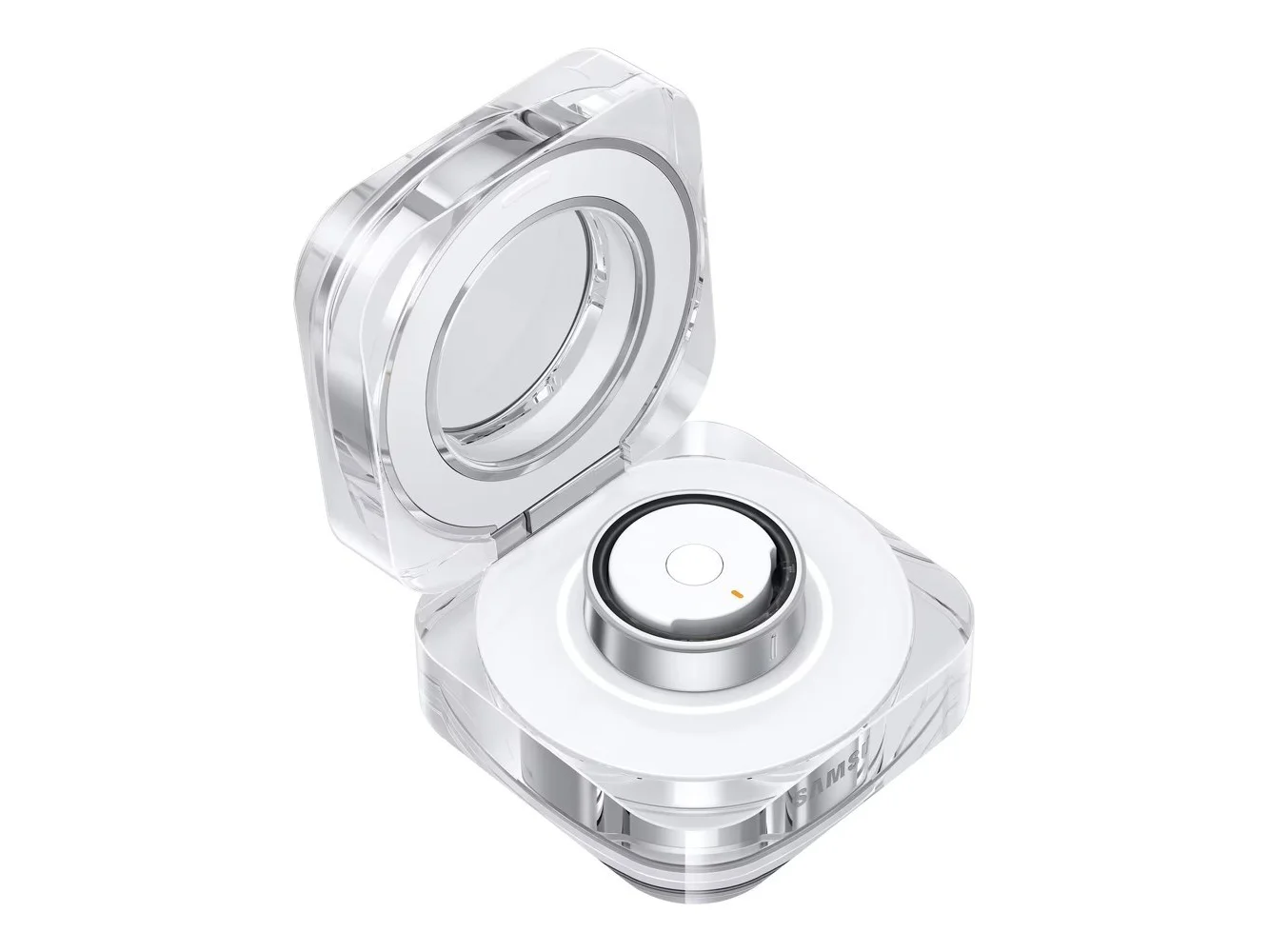**Samsung - Galaxy Ring Charging Case Size 6 - White**