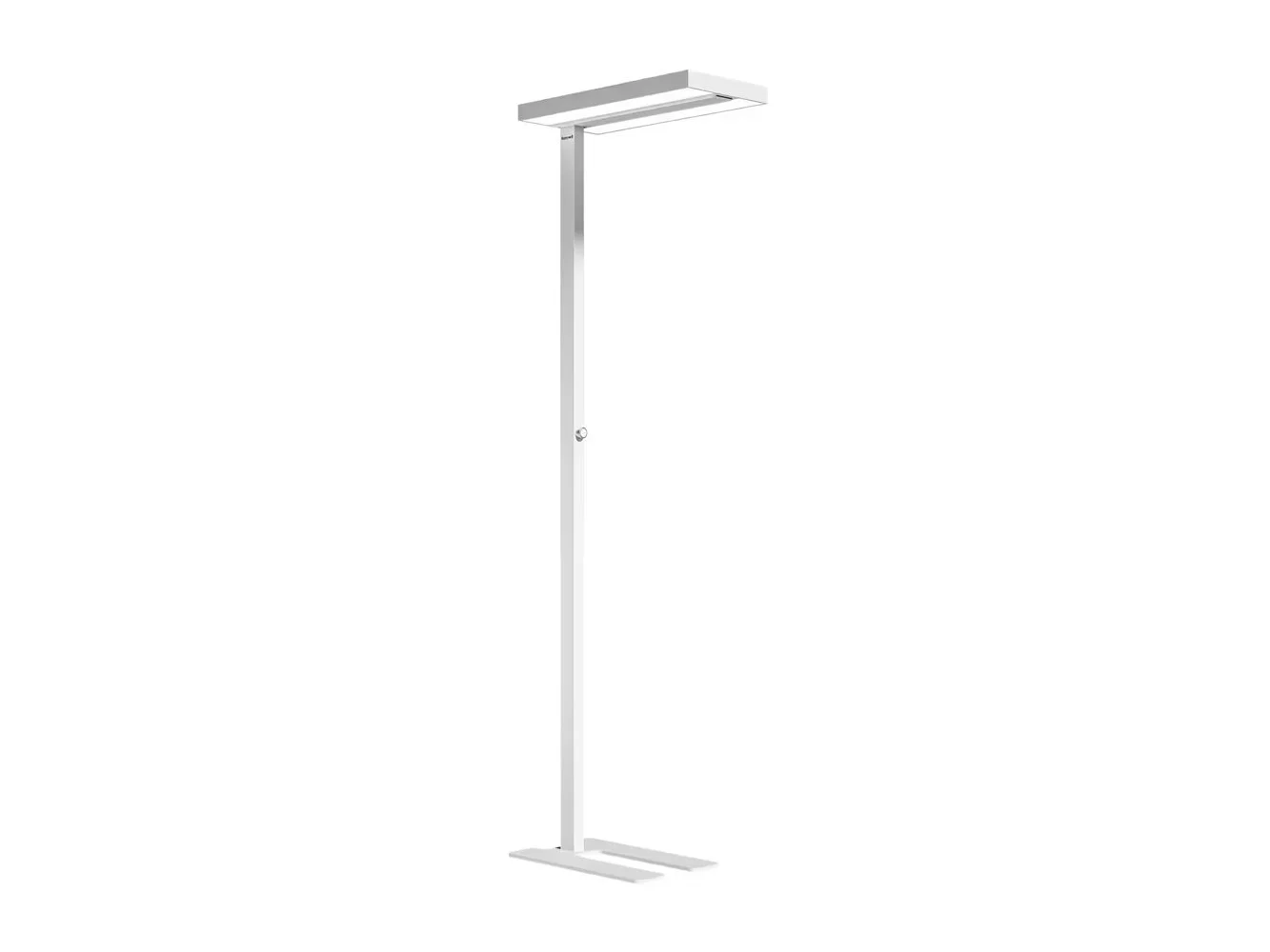 **Honeywell - Sunturaluxβ’ 02E Pro Modern LED Floor Lamp, 100W 10400LM 4000K Natural Daylight, Dimmable & Eye-Caring Tall Light - White**