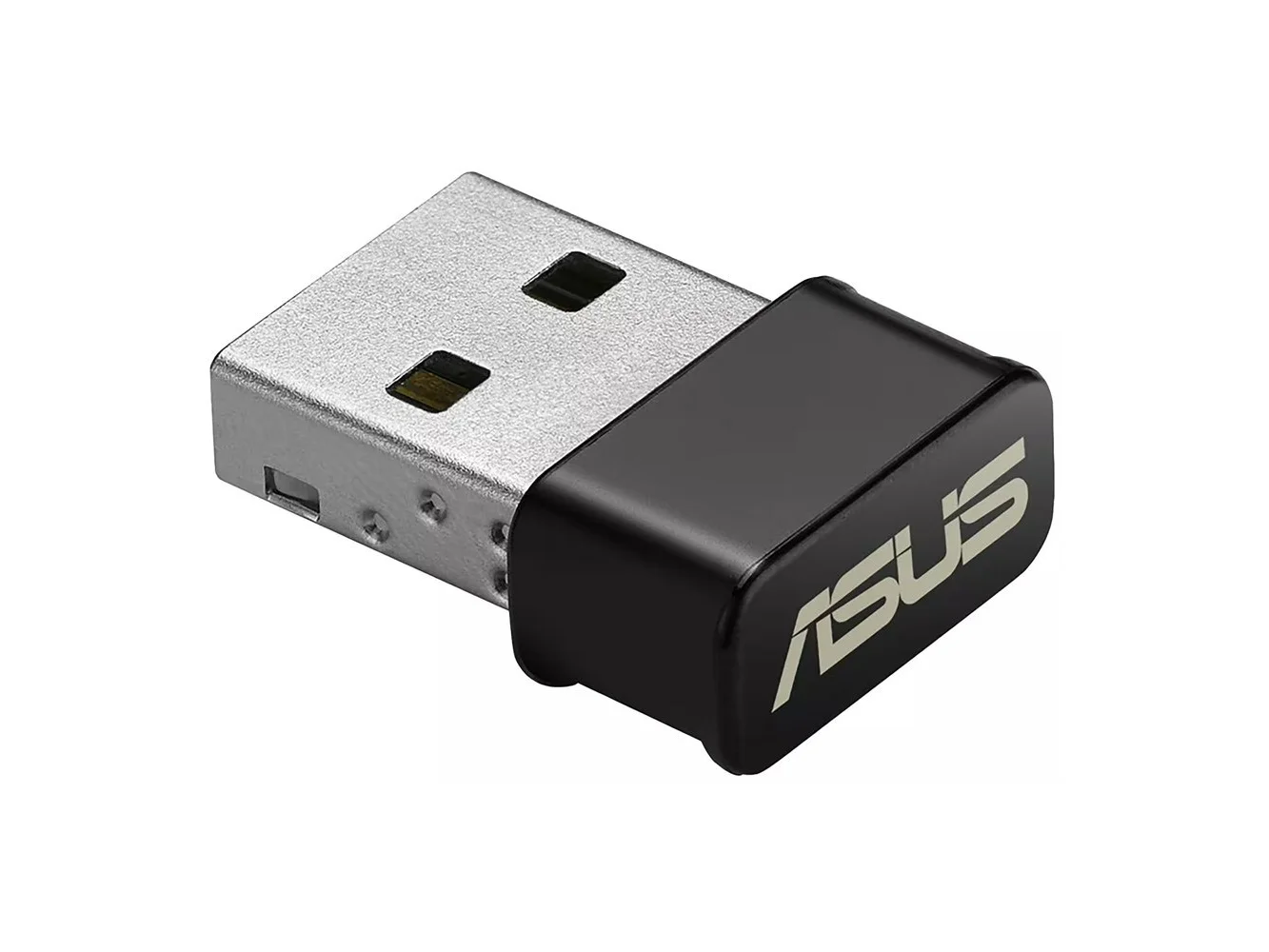 **ASUS - USB-AC53 Nano AC1200 Dual-Band Wi-Fi 5 USB Network Adapter - Black**