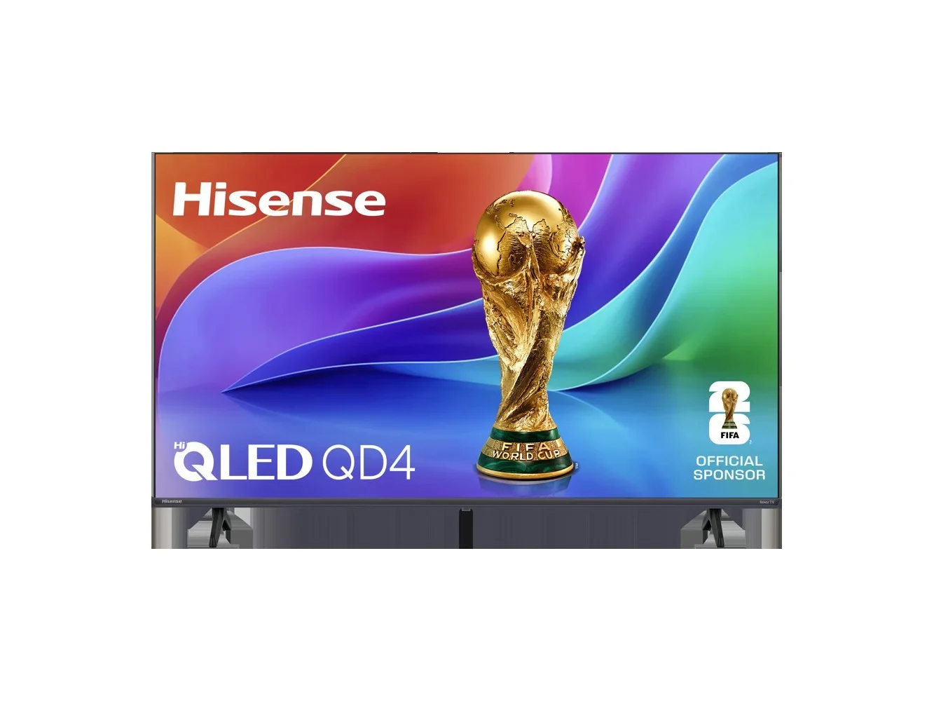 **Hisense - 40" Class QD4 Hi-QLED Series Full HD 1080P Smart Roku TV (2026)**