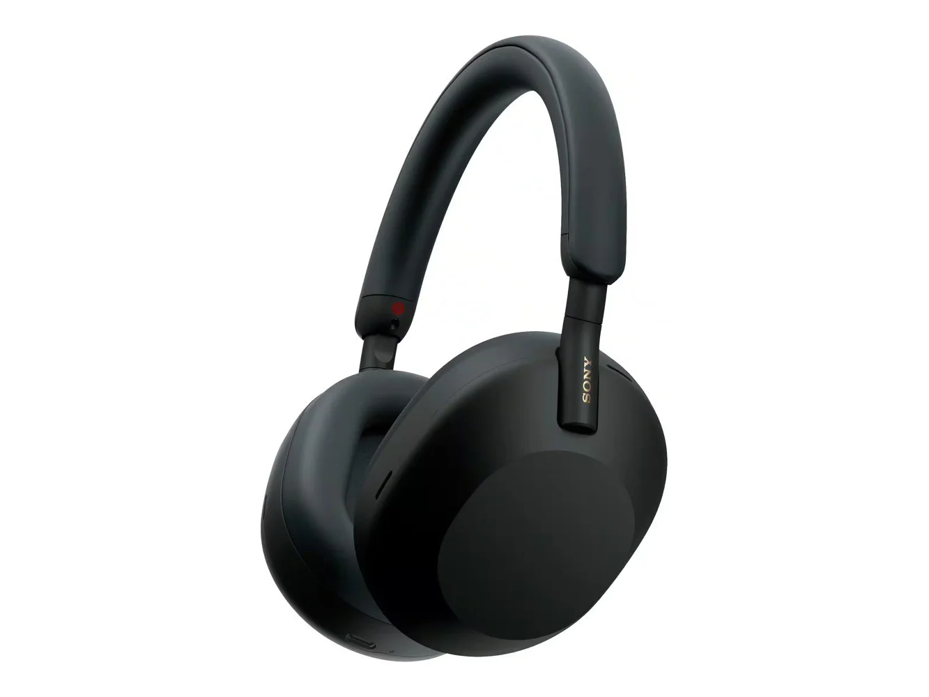 **Sony - WH-1000XM5 Wireless Noise Cancelling Over-the-Ear Headphones - Black**
