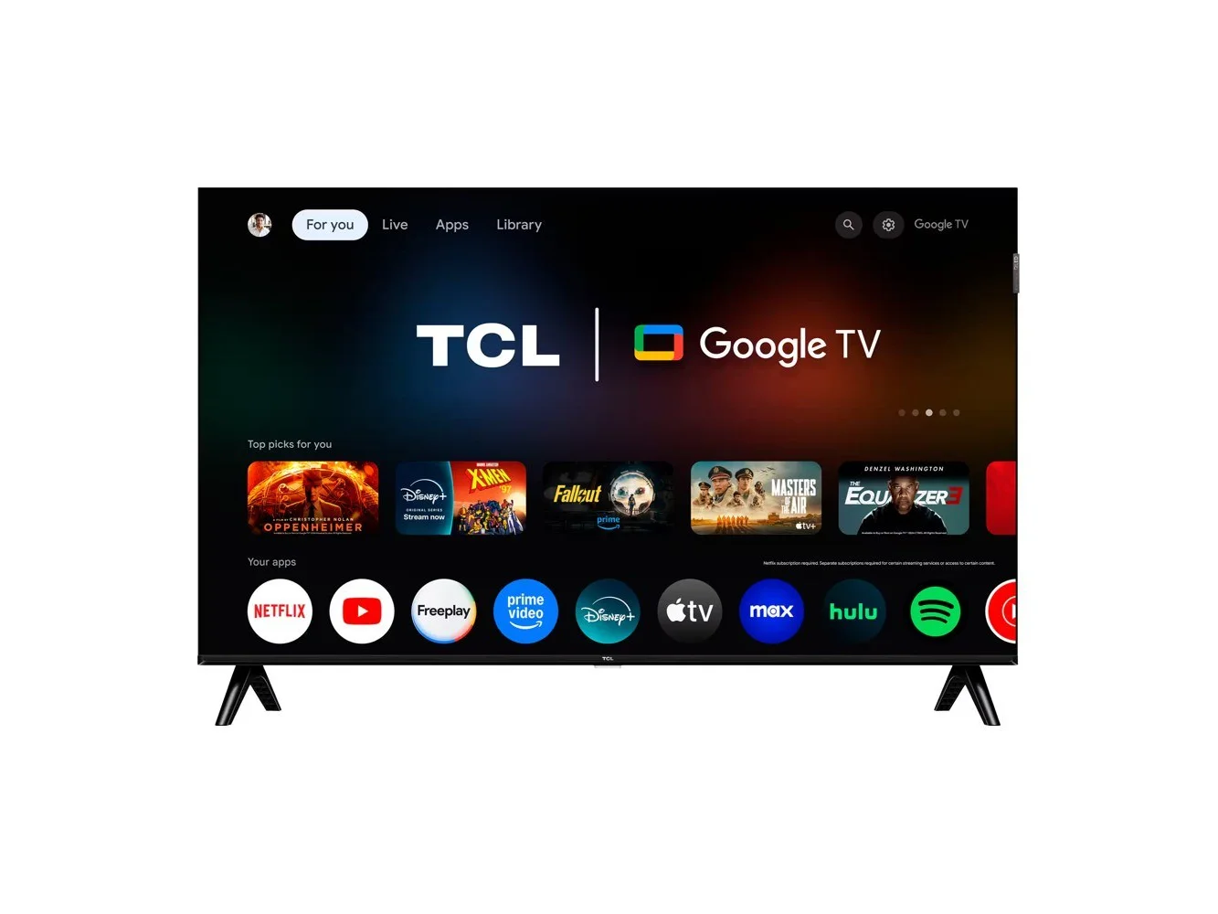 **TCL - 40" Class Q3K Series 1080P FHD QLED Smart TV with Google TV (2025)**