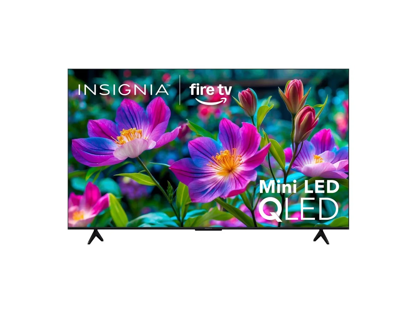 **Insignia™ - 55" Class F70 Series 4K UHD QLED Mini-LED Smart TV with Fire TV**