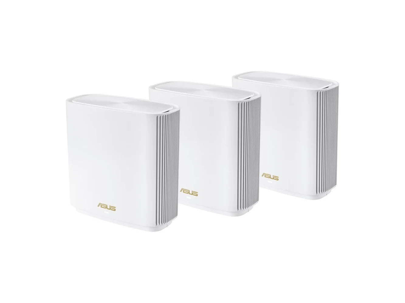 **ASUS - ZenWiFi AXE7800 Tri-Band Mesh Wi-Fi 6E System (3-Pack) - White**