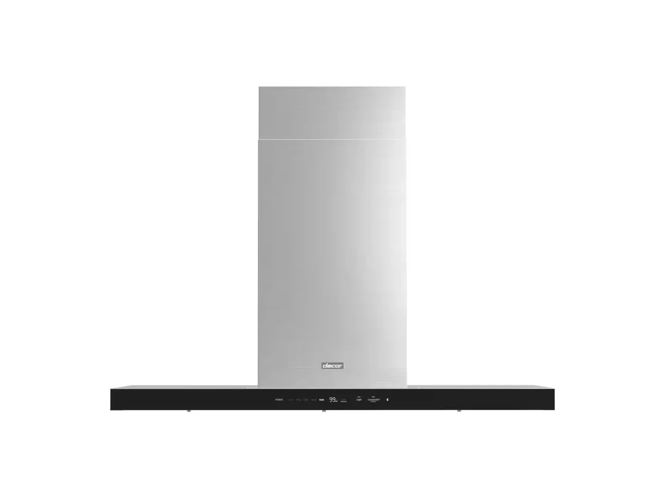 **Dacor - 48 inches - Externally Vented - Wall Range Hood - Silver Stainless Steel**
