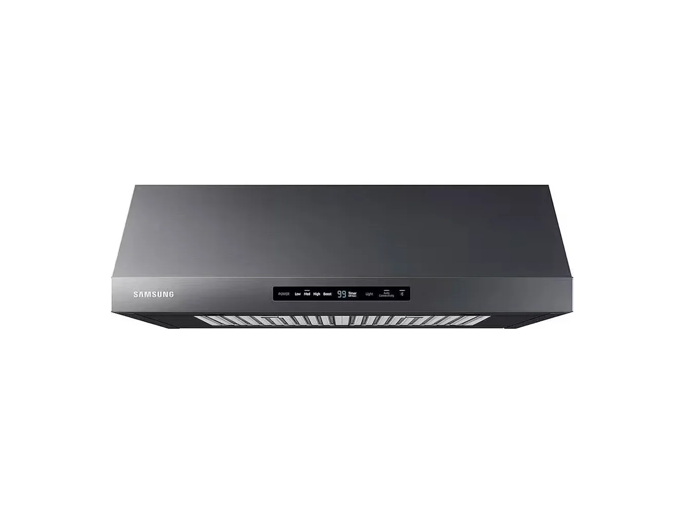 **Samsung - 36 inches - Externally Vented & Recirculating - Under cabinet Range Hood - Black Stainless Steel**