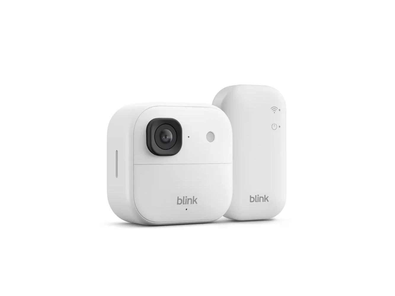 **Blink - Outdoor 2K+ Wireless Smart Security Camera, 2K video, Two-way audio w/ noise cancellation, Smart detection - 1CAM - White**