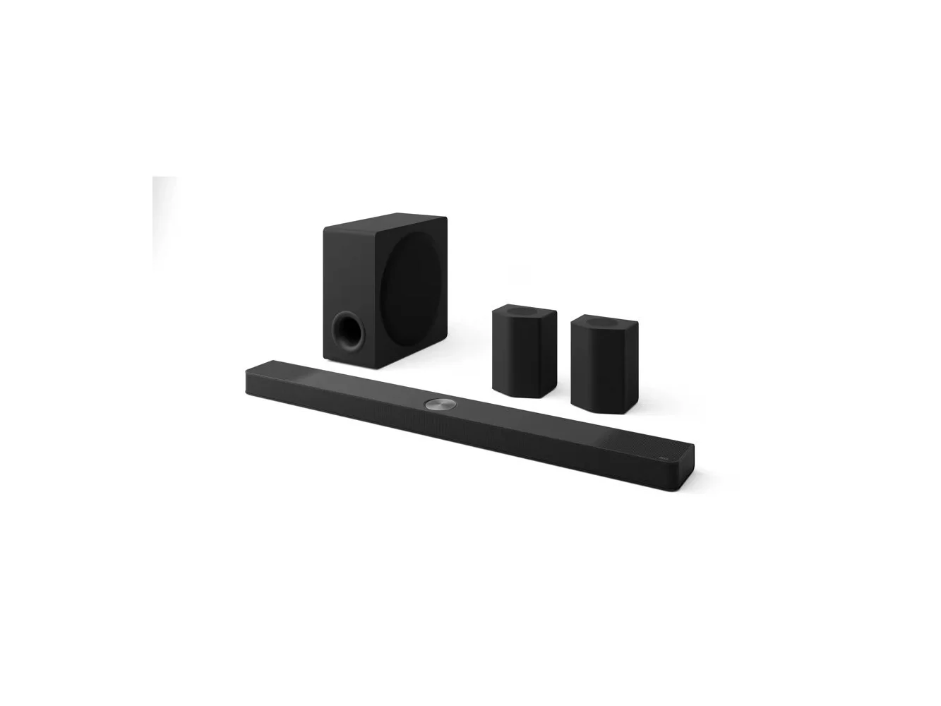 **LG - 9.1.5-Channel S95TR Home Theater Soundbar with Wireless Subwoofer and Rear Speakers, Dolby Atmos, WOW Orchestra - Black**