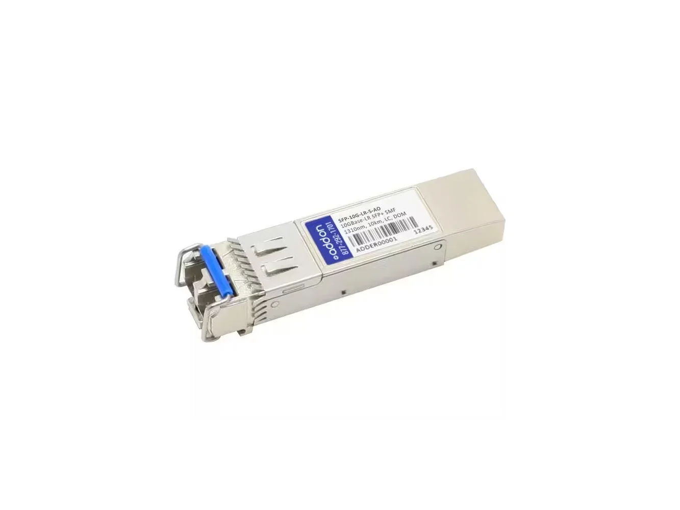 **AddOn - Cisco® SFP-10G-LR-S Compatible TAA 10GBase-LR SFP+ Transceiver (SMF, 1310nm, 10km, LC, DOM) - For Data - Black**