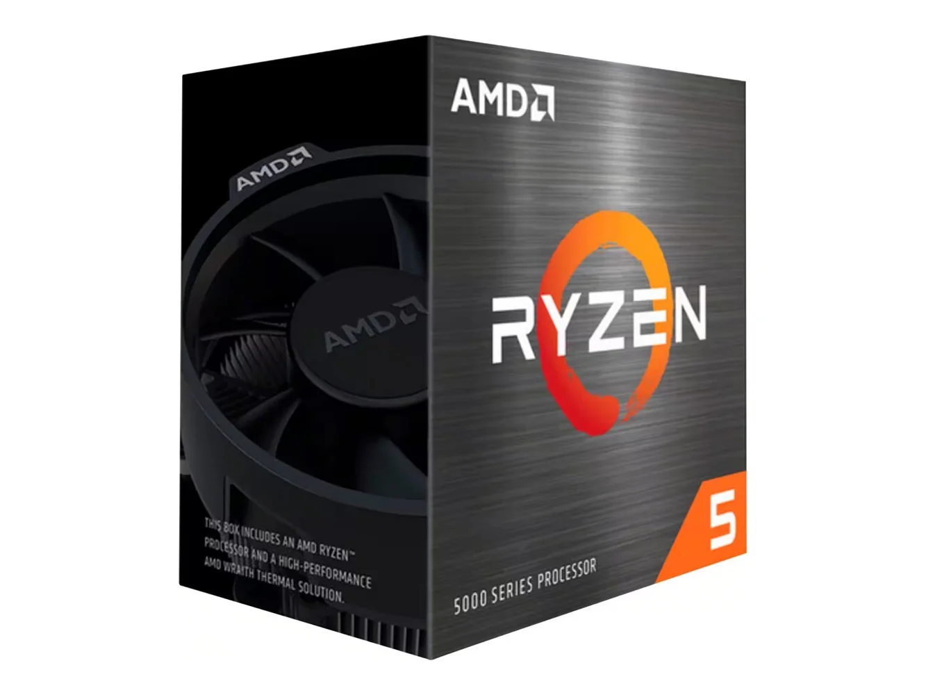 **AMD - Ryzen 5 5500 6-Core - 12 Thread 3.6 GHz (4.2 GHz Max Boost) Socket AM4 PCI Express 3.0 Unlocked Desktop Processor - Black**
