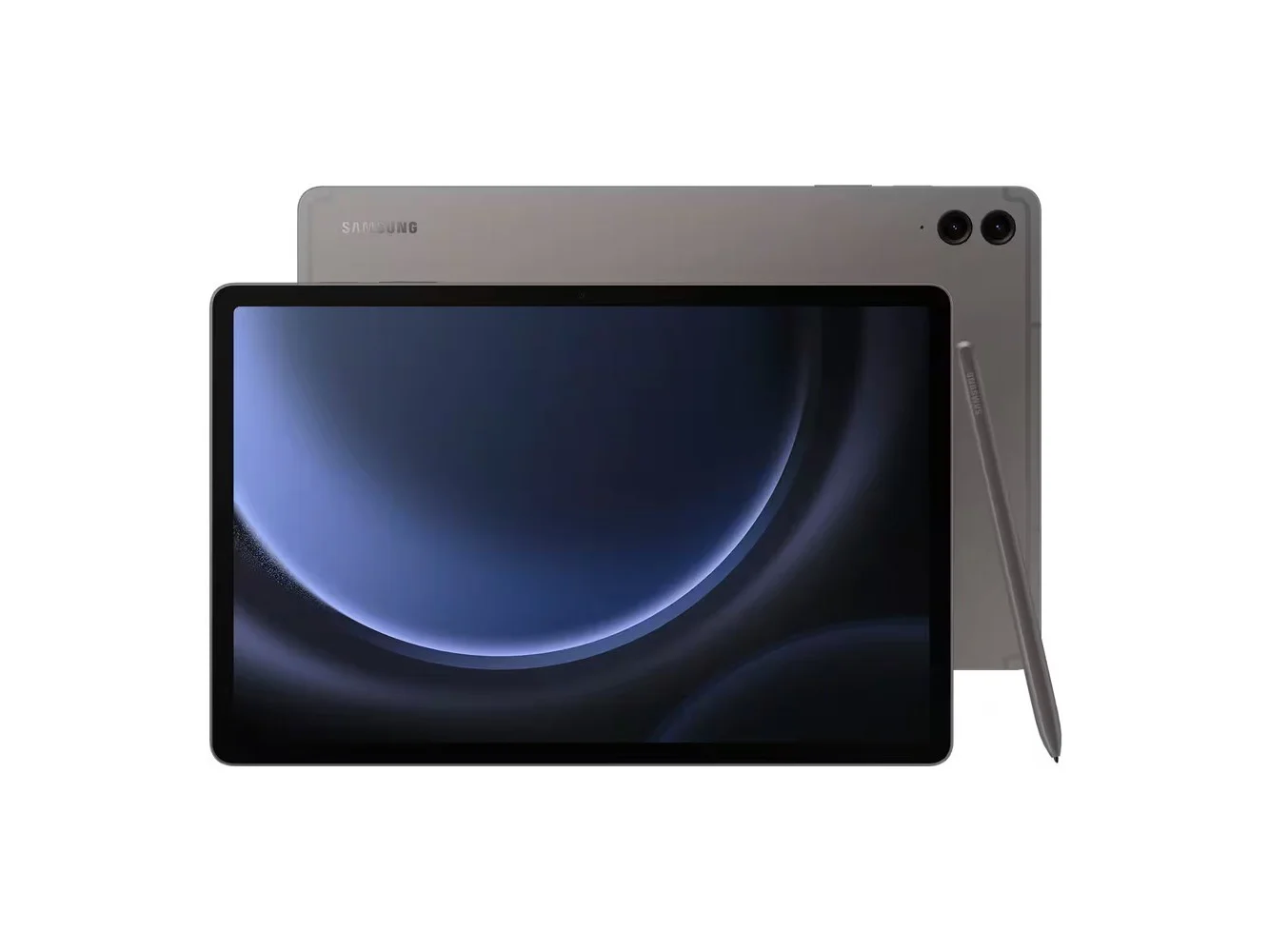 **Samsung - Galaxy Tab S9 FE+ - 12.4" 256GB - Wi-Fi - with S-Pen - Gray**