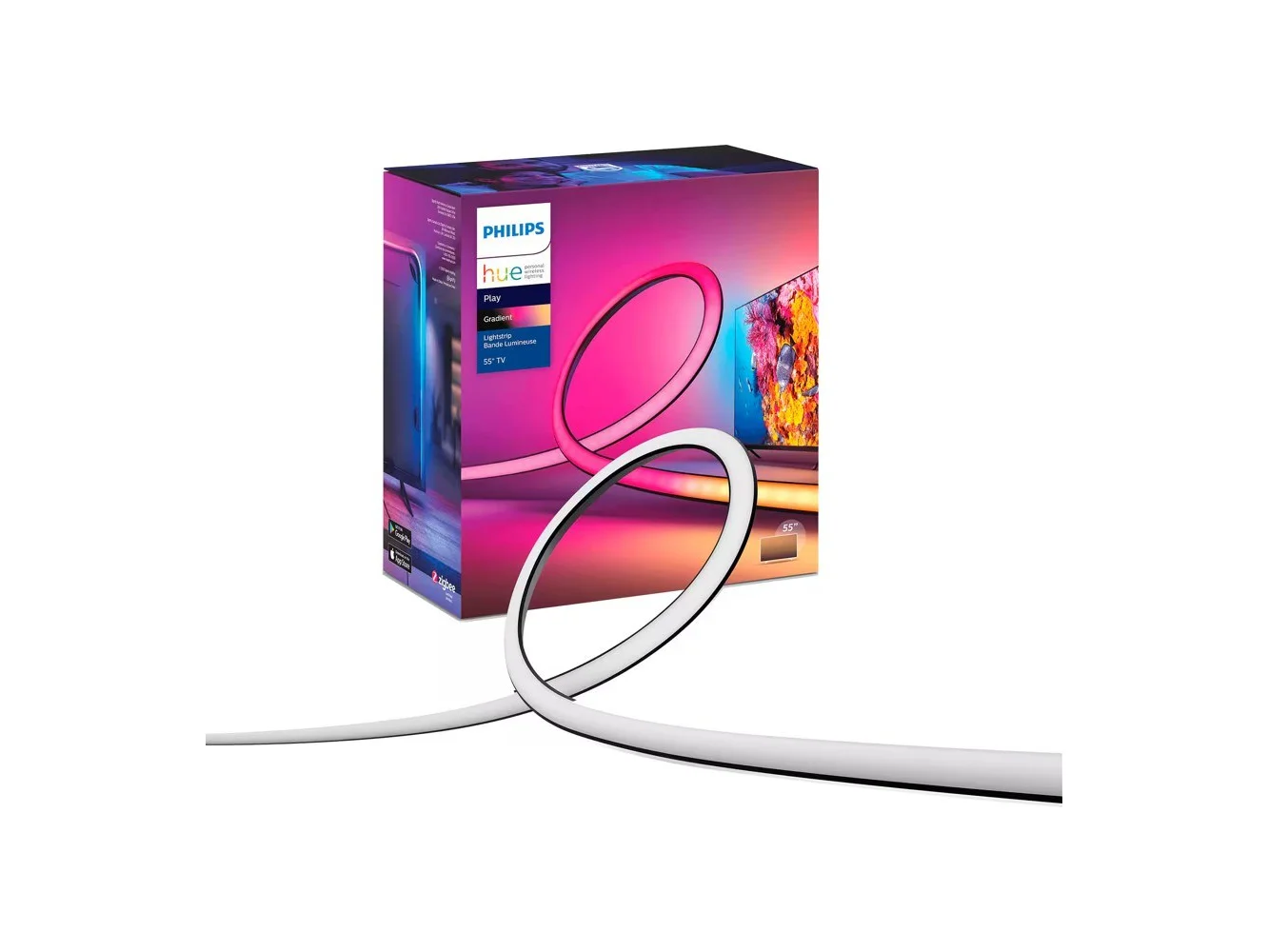 **Philips - Hue Play Gradient Lightstrip 55" - Multi**