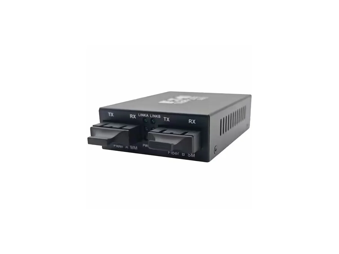 **Tripp Lite - series N785-MDC-1SCSC Fiber Optic Mode Converter - 0.9" Height x 2.9" Width x 4.3" Depth - Metal Box - Black**