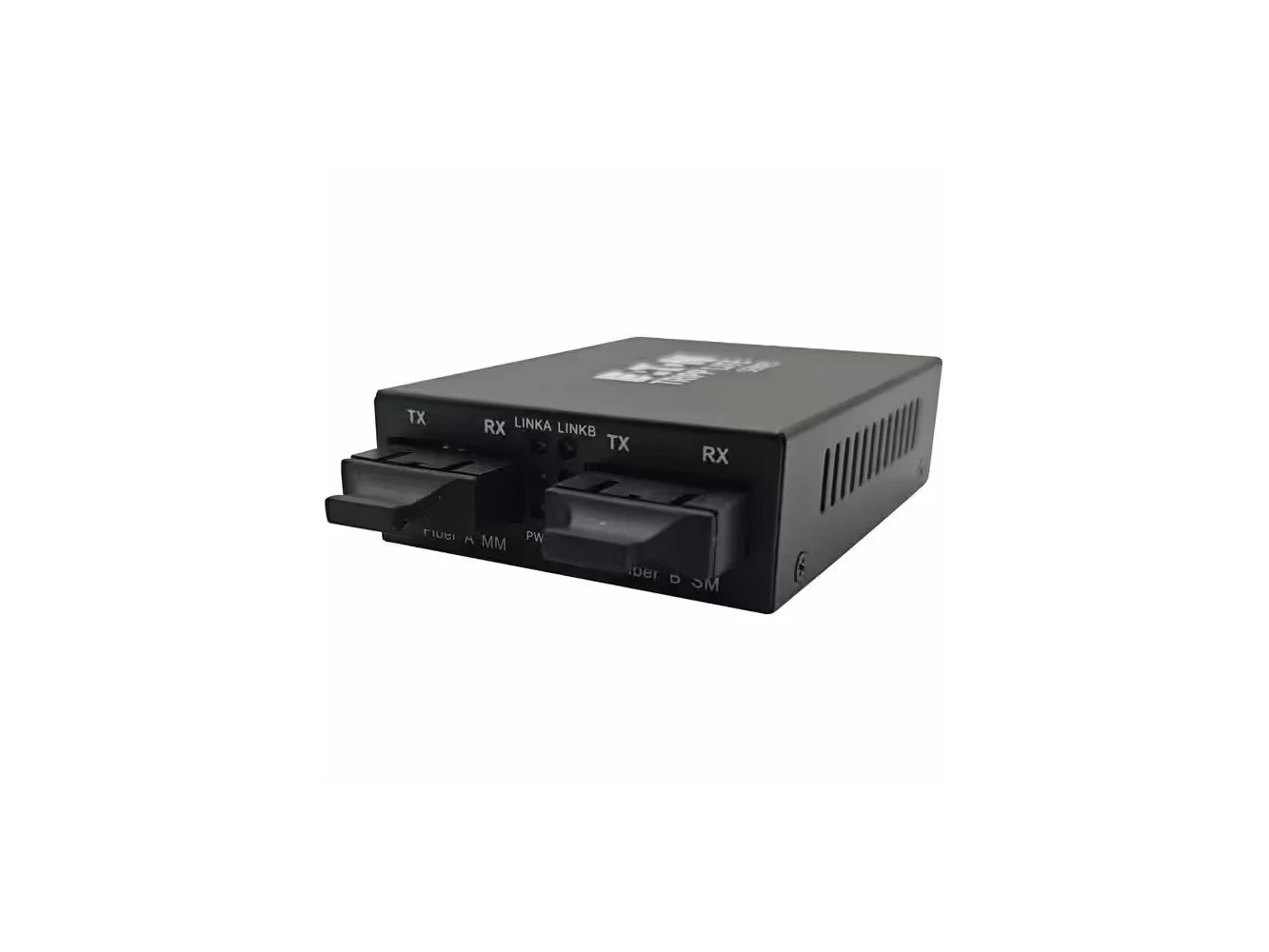 **Tripp Lite - series N784-MDC-6SCSC Fiber Optic Mode Converter - 0.9" Height x 2.9" Width x 4.3" Depth - Metal Box - Black**