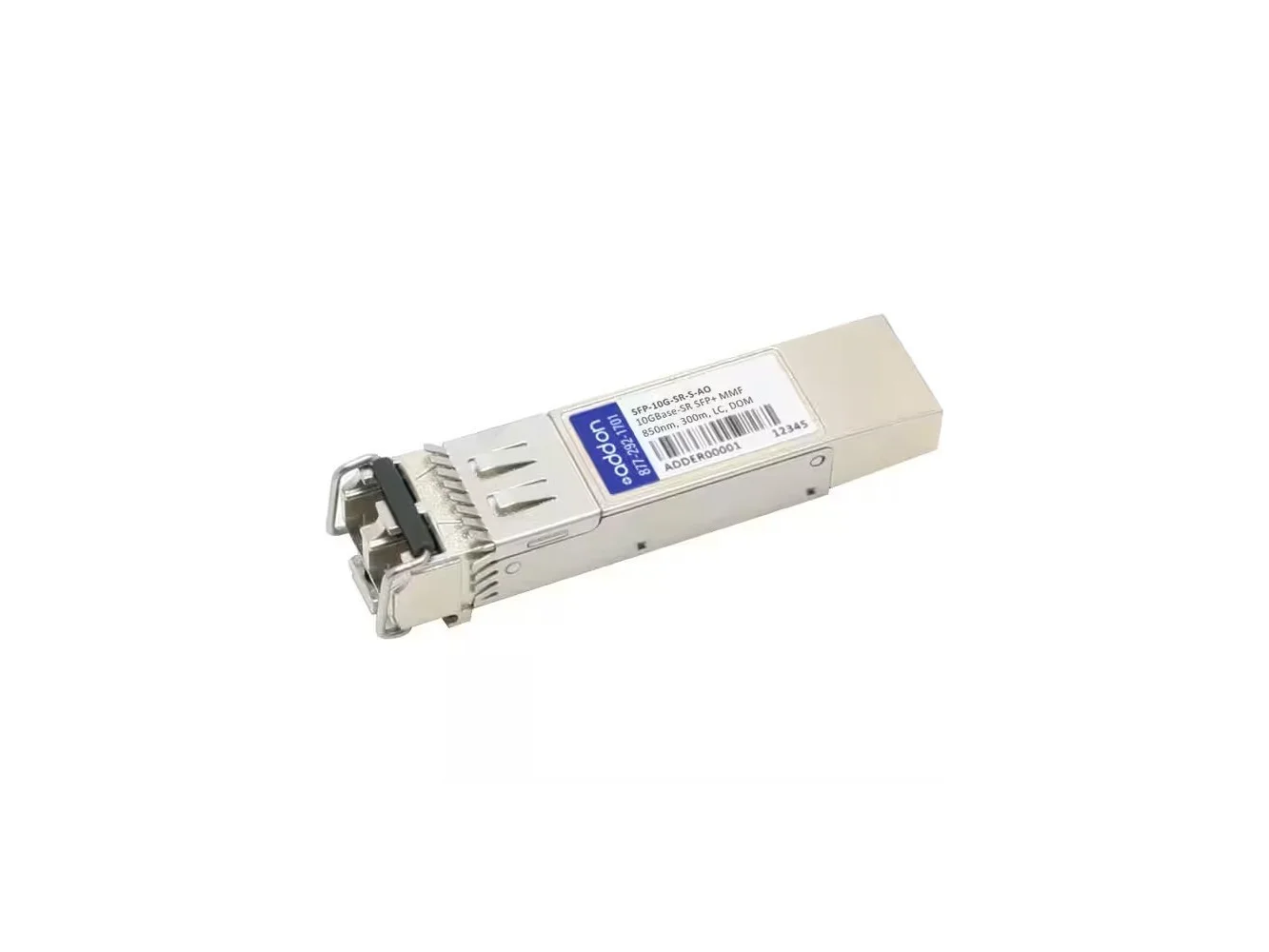 **AddOn - Cisco® SFP-10G-SR-S Compatible TAA 10GBase-SR SFP+ Transceiver (MMF, 850nm, 300m, LC, DOM) - For Data - Black**