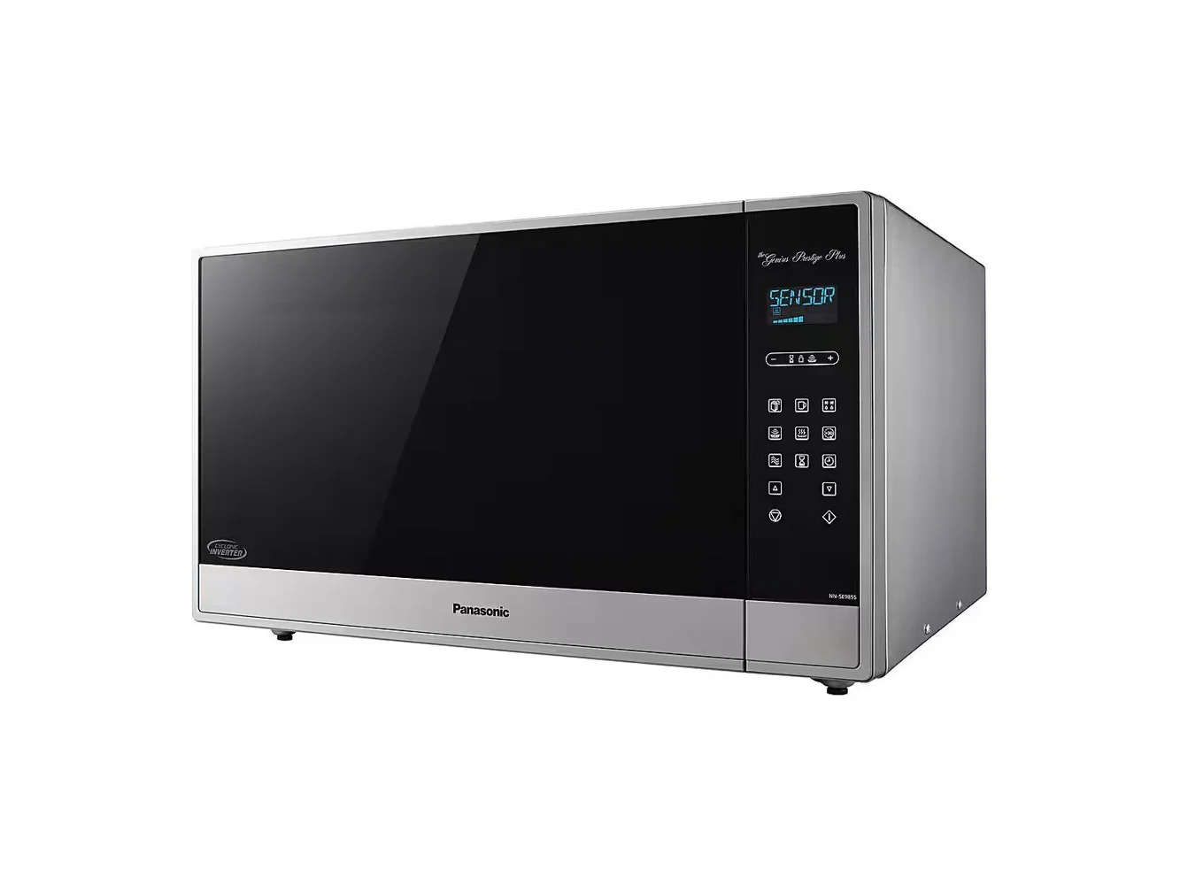 **Panasonic - 2.2-Cu. Ft. Built-In/Countertop Cyclonic Wave Microwave Oven with Inverter Technology - Stainless Steel**