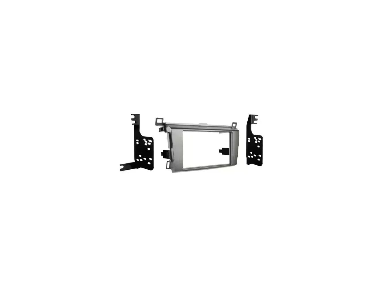 **Metra - Dash Kit for Select 2013-2018 Toyota RAV4 DDIN - Gray**