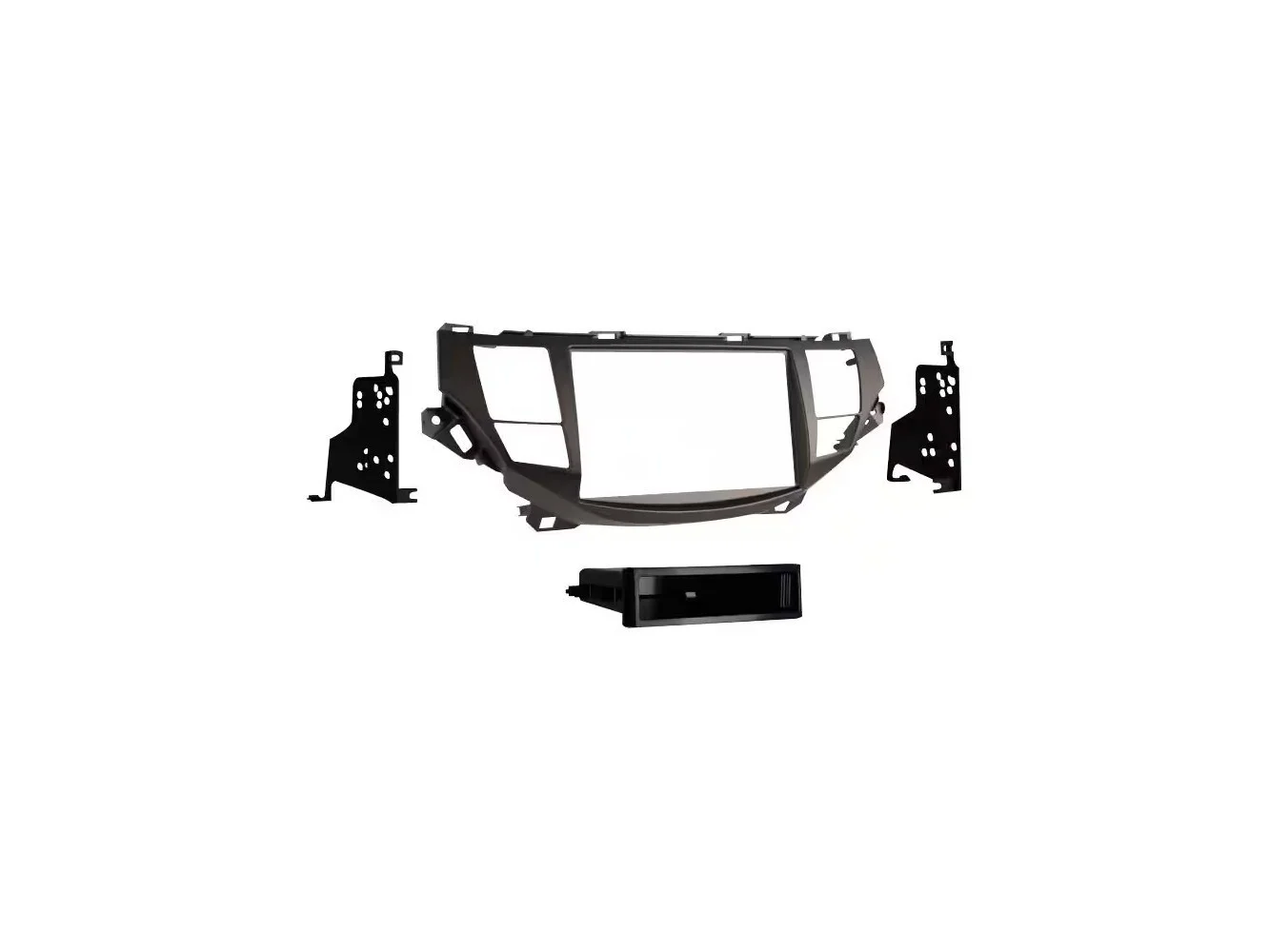 **Metra - Dash Kit for Select 2008-2012 Honda Accord Accord DIN DDIN - Taupe**