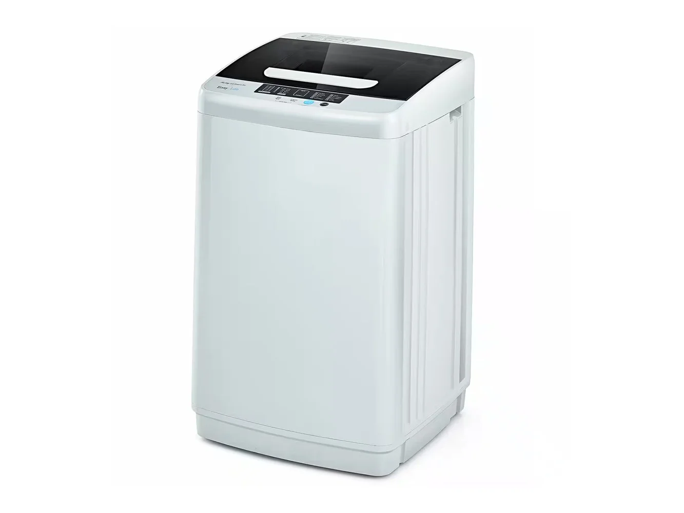 **Portable Full-Automatic Laundry Washing Machine 8.8 lb. Spin Washer with Drain Pump**